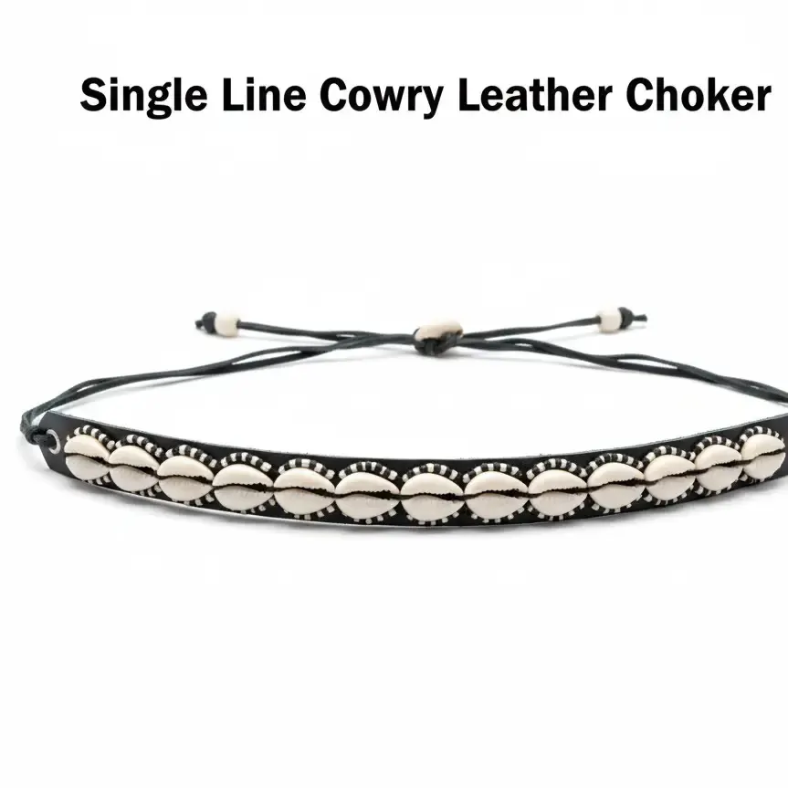 Tribal Bone and Cowry Jewelry
